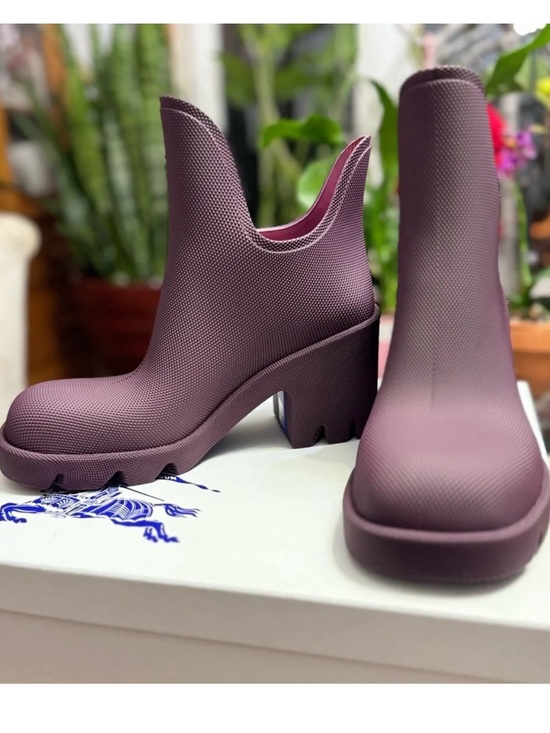 Burberry Shoes - Burberry Chunky Platform Rain Boots